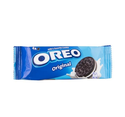 Oreo Mini Pack Biscuits Orginal 4 PCS Cookie Milk